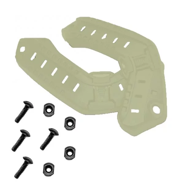 Desert Tan HELMET RAIL SYSTEM FOR FAST CUT HELMETS