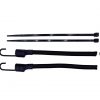 GunNook Black BUNGEE CORDS FOR HELMET RAIL SYSTEM