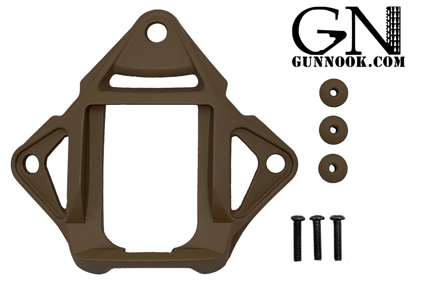 Skeleton NIGHT VISION 3-HOLE MOUNT PATTERN NVG SHROUD - Image 3