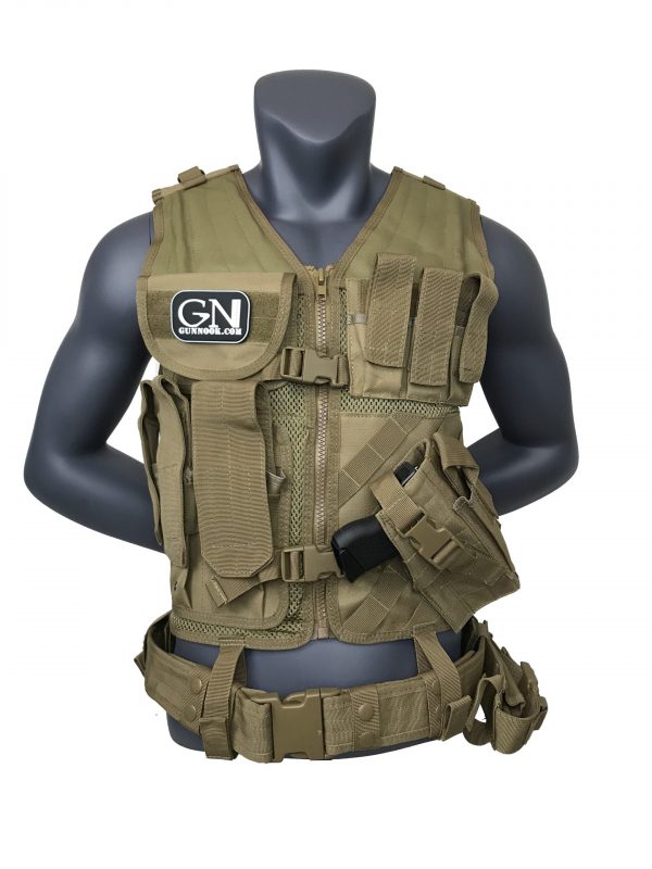 Adult Tactical Cross Draw Vest