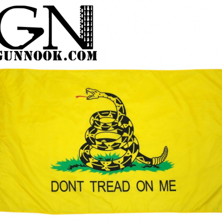 GunNook DONT TREAD ON ME, Gadsden Tea Party Rattlesnake Flag