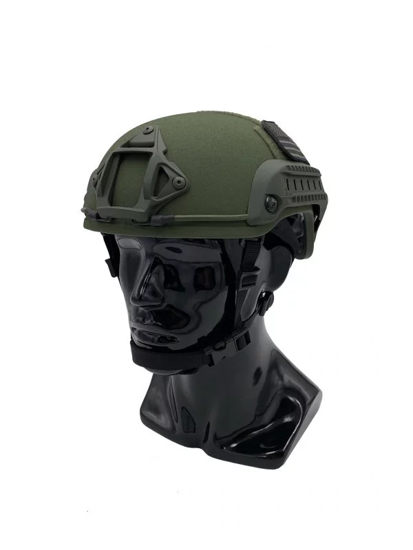 GunNook OD ACH-505-S Ballistic Helmet – High Cut ACH/MICH 2001 MADE IN US