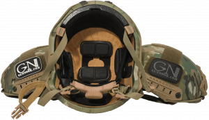 Inside of Standard Ballistic fast high cut helmet