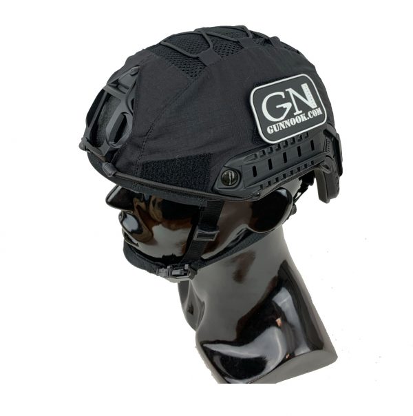 GN-ATHC - GunNook Advanced Tactical Helmet Cover - Black