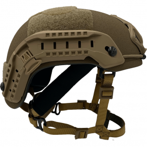 Side view of Carbon Fiber BUMP Helmet