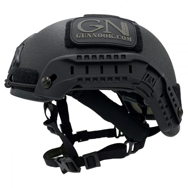 ExoSkeleton, military grade tactical BUMP helmet left view