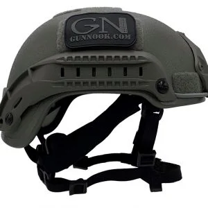 ExoSkeleton, military grade tactical BUMP helmet left view