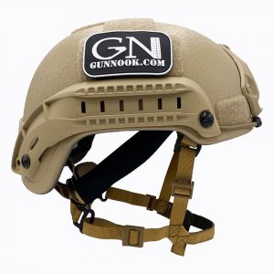 ExoSkeleton, military grade tactical BUMP helmet left view