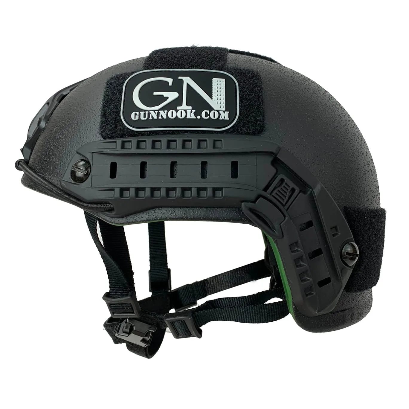 Standard Ballistic Helmet (SBH) - Black Shell NIJ IIIA - Image 8