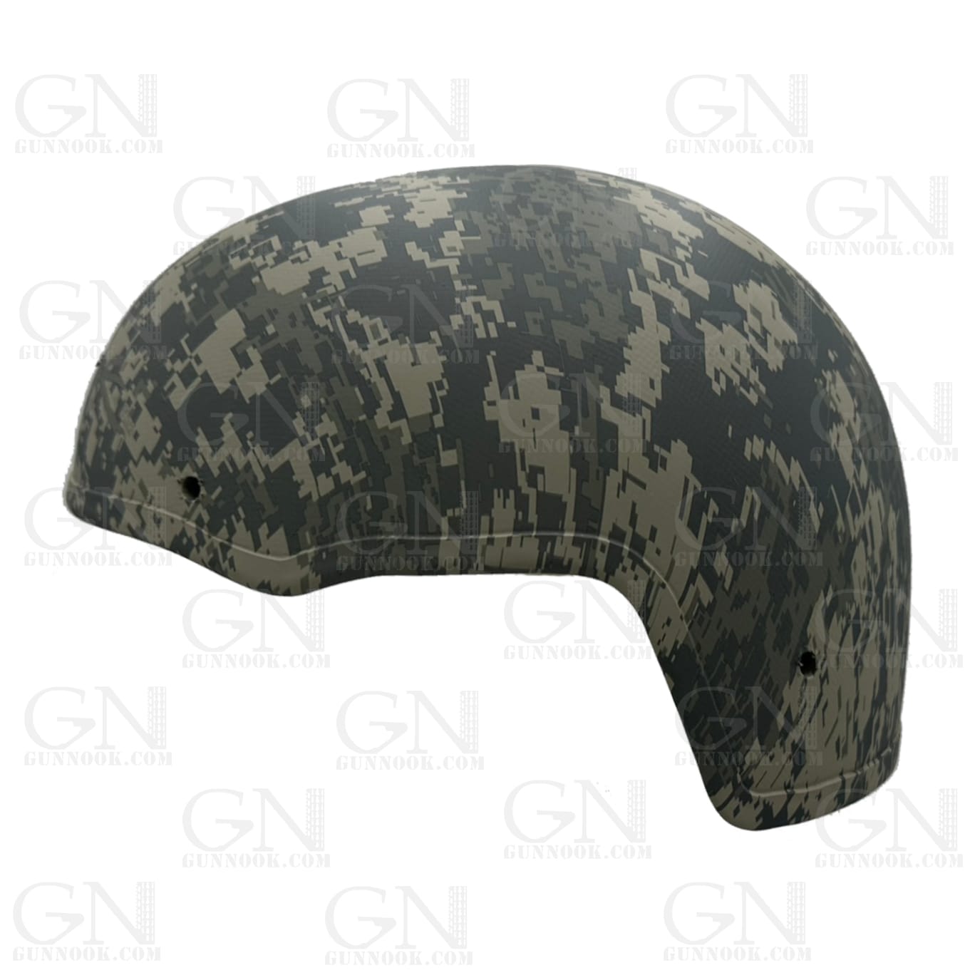 Standard Ballistic Helmet (SBH) - ACU Digital Camo Shell NIJ IIIA - Image 3