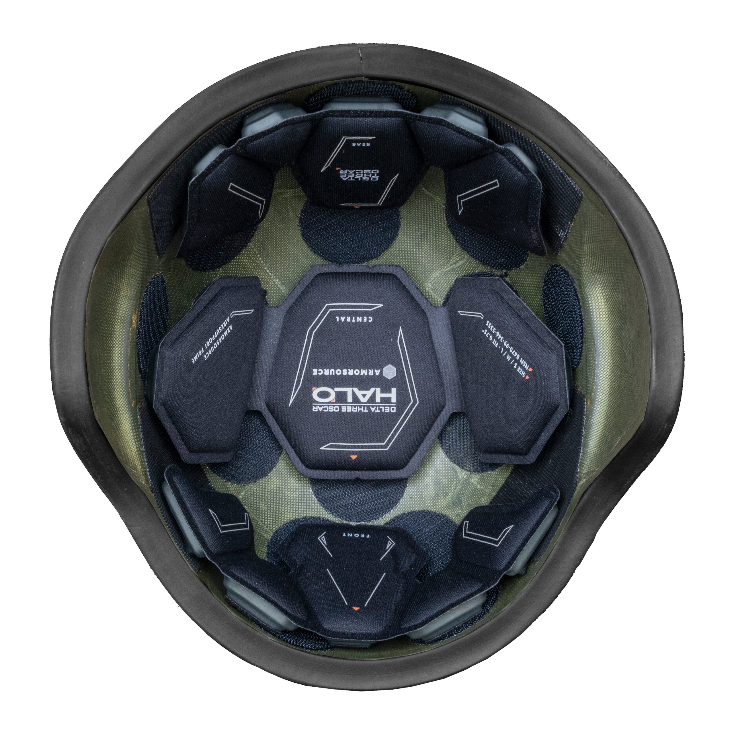 AS-223 DEA FBI Protocol Full Cut Ballistic Helmet - Image 5