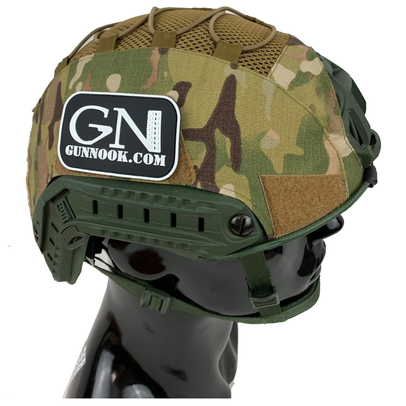 GN-ATHC - GunNook Advanced Tactical Helmet Cover - Multicam