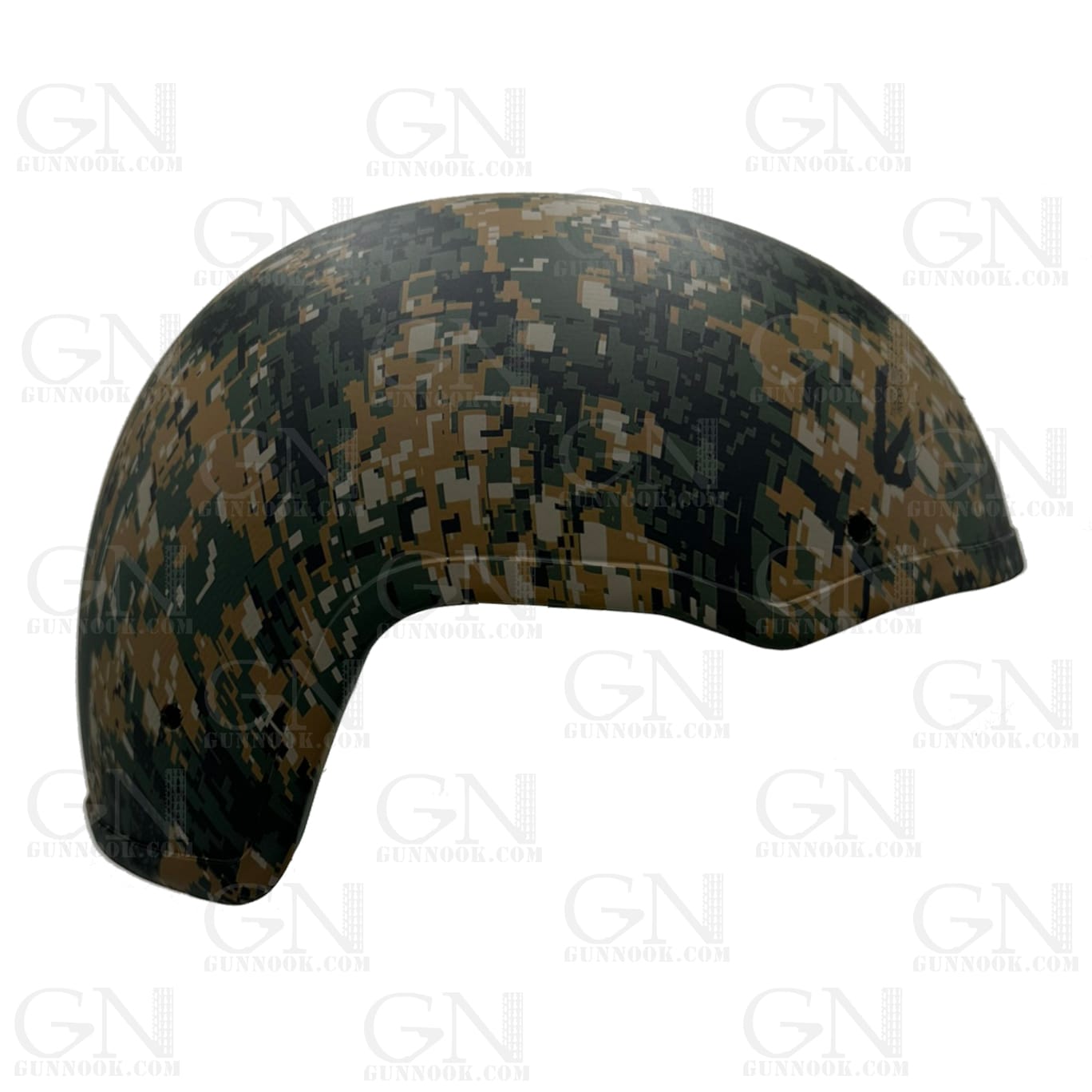 GunNook SBH NIJ Level IIIa Ballistic Helmet Ballistic Test Results 1