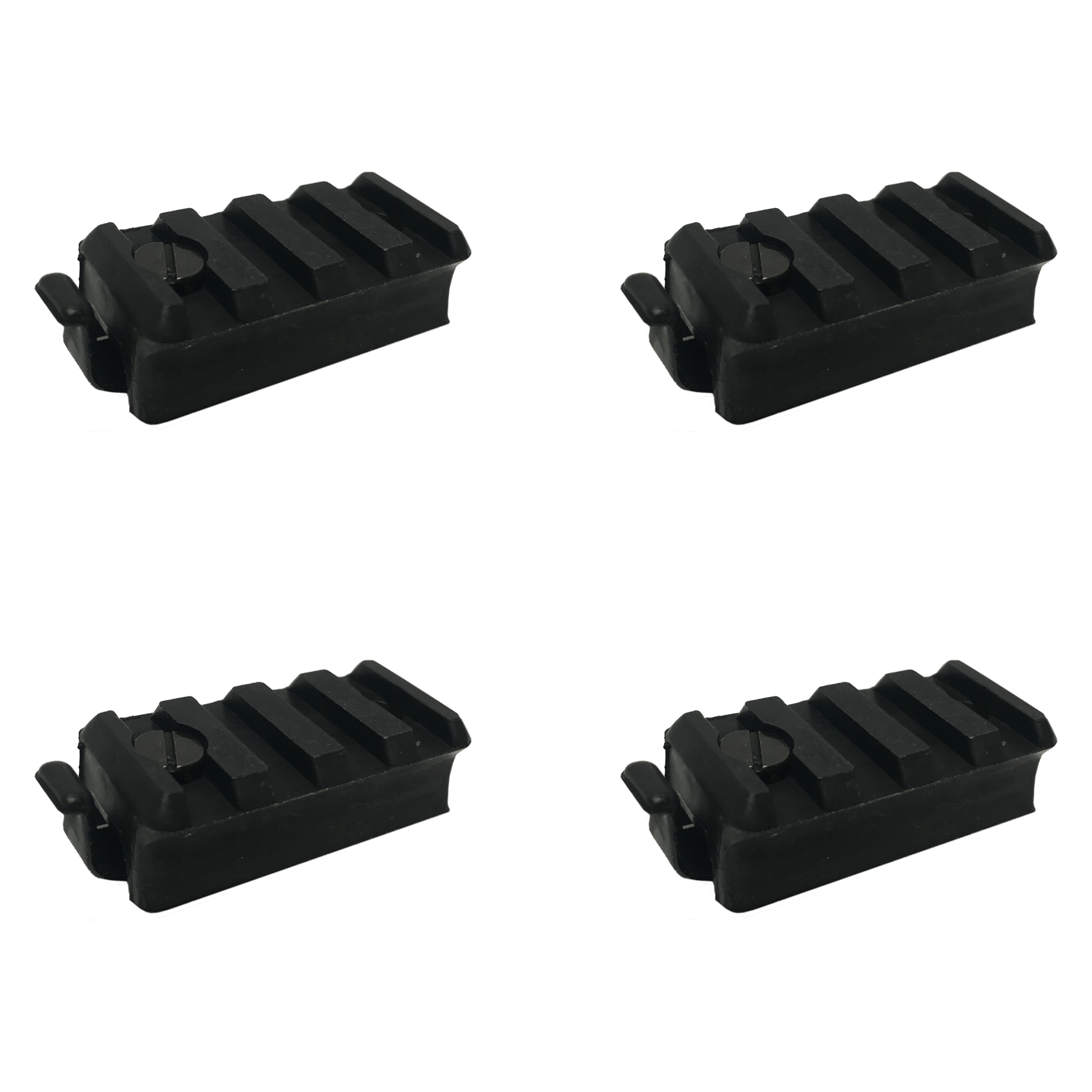 4 Pack Helmet Rail System 1913 Picatinny Adapter